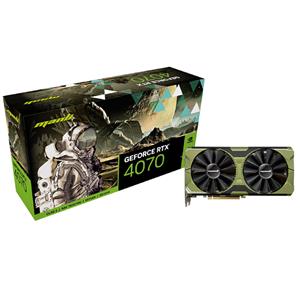 Placa de Vídeo Manli GeForce RTX 4070 , 12GB , GDDR6X , 192-Bit , Verde