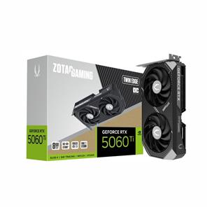 Placa De Video Zotac Gaming Geforce RTX 5060 Ti Twin Edge Oc 8GB Gddr7 128 Bits - Zt-b50610h-10m