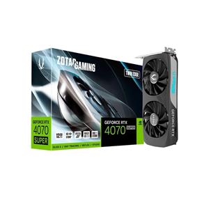Placa de Video Zotac GeForce RTX 4070 Super Twin Edge , 12GB , GDDR6X , 192-bit , ZT-D40720E-10M-NAC