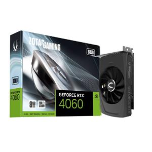 Placa de Vídeo Zotac RTX 4060 8GB ,  GDDR6 , 128 Bit - ZT-D40600G-10L
