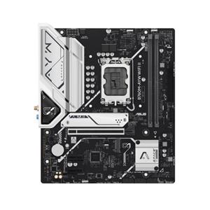 Placa-mãe ASUS B760M-AYW WIFI II , Intel LGA1700 , DDR5 , Micro-ATX , Preto