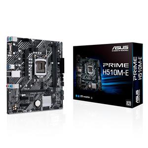 Placa Mãe Asus Prime H510M-E , Chipset H510 , Intel LGA 1200 , mATX , DDR4