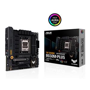 Placa Mãe Asus TUF Gaming B650M-PLUS , Chipset B650 , AMD AM5 , mATX , DDR5