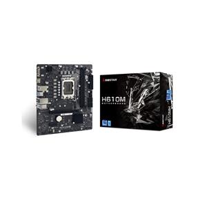 Placa Mãe Biostar H610MH, Chipset H610, Intel LGA 1700, mATX, DDR4