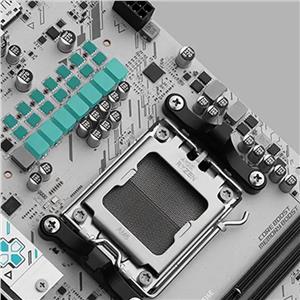 Placa-mãe MSI B840M Gaming WiFi 6E , mATX , AM5 , DDR5 128GB , Chipset B840 , 2× M.2 PCIe 4.0 , HDMI + DP , LAN 2.5G , Branco