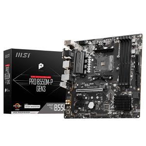 Placa Mãe MSI PRO B550M-P GEN3 , Chipset B550 , AMD AM4 , mATX , DDR4