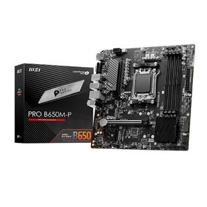 Placa Mãe MSI Pro B650M-P , AMD , AM5 , M-ATX , DDR5 , M.2 , HDMI , Displayport , VGA