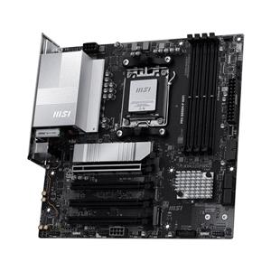 Placa-mãe MSI PRO B850M-P WiFi , Chipset AMD B850 , Socket AM5 , DDR5 256GB 8200MT/s , 2× M.2 PCIe 5.0 NVMe , HDMI 4K , DisplayPort , Preto
