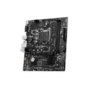 Placa-mãe MSI PRO H510M-B II , Intel LGA1200 , H510 , Micro-ATX , DDR4 64GB , 1× M.2 PCIe 3.0 NVMe , HDMI/VGA , USB 3.2 , Suporte Intel 10ª/11ª Gera
