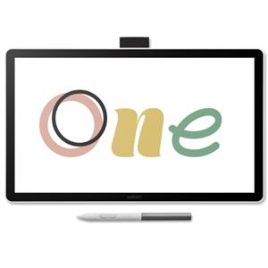 PRÉ-VENDA Mesa Digitalizadora com tela Wacom One , Tela Criativa 14" , Caneta Inclusa , USB-C , Branco