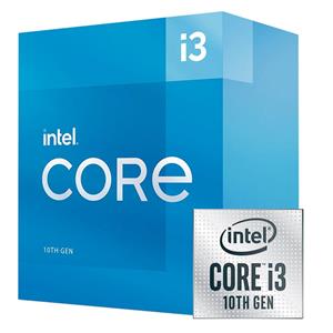 Processador Intel Core i3-10105, 3.7GHz (4.4GHz Turbo), 4-Core 8-Threads, Cache 6MB, LGA 1200