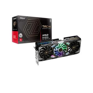 Placa de Vídeo ASRock Radeon RX 9070 XT Taichi OC , 16GB , GDDR6 , 256-Bits , PCI Express 5.0 , LEDs ARGB , Preto