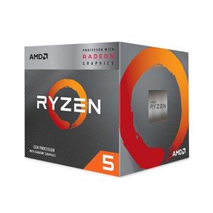 Processador , AMD , Ryzen 5 3400G , 3.7GHz (4.2GHz Max Turbo) , 4 Núcleos , 8 Threads , Cache 6MB , Vídeo Integrado Vega 11 , AM4