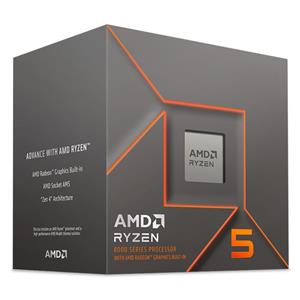 Processador AMD Ryzen 5 8500G , 3.5GHz (5.0GHz Turbo) , 6-Core 12-Threads , Cache 22MB , AM5