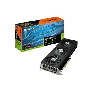 Placa de Vídeo Gigabyte RTX 5060 EAGLE MAX OC 8GB NVIDIA GeForce , 8GB , GDDR7 , 128bit , Triple Fan , Ray Tracing