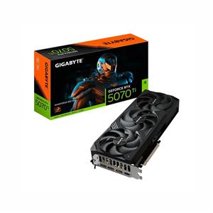 Placa de Vídeo Gigabyte RTX 5070 Ti WINDFORCE SFF 16G NVIDIA GeForce , 16GB , GDDR7 , 256bits , DLSS , Ray Tracing