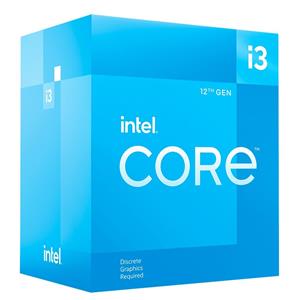Processador Intel Core i3-12100F , 3.3GHz (4.3GHz Turbo) , 4-Core 8-Threads , Cache 12MB , LGA 1700