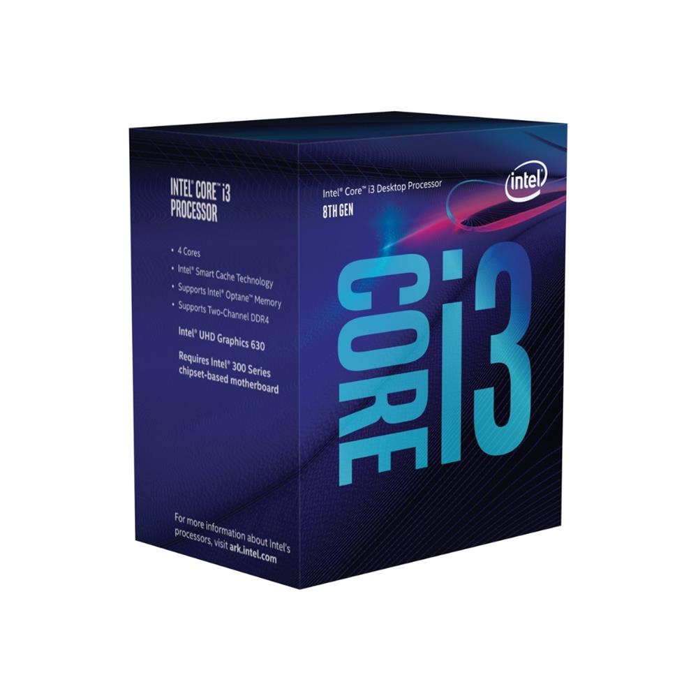 Processador Intel Core i3-8100 , 3.6GHz , Quad-Core , LGA 1151 , 6MB Cache , 8ª Geração , UHD Graphics 630