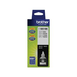 Refil de tinta Brother BT6001BK , 108 ml , alto rendimento , preto