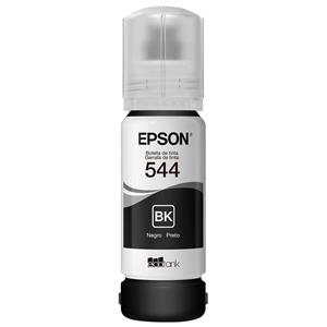 Refil de tinta EPSON T544 , 65mL , Compatível com L3110/3150 , Rendimento 4500 Páginas , Preto