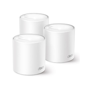 Roteador Mesh TP-Link Deco X50 , Wi-Fi 6 , AX3000 , Dual Band , Gigabit , 3Gbps