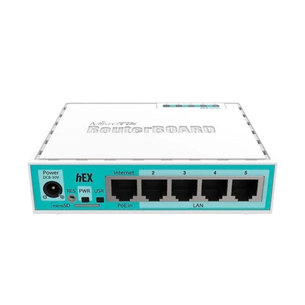 Roteador , Mikrotik RB750GR3 , 5x Portas 10/100/1000 Mbps