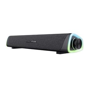 Soundbar Gamer Trust GXT 620 Axon 12W (6W RMS) RGB Preto