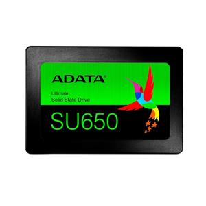 SSD Adata SU650 , 960GB , Sata III , Leitura 520MB/s e Gravação 450MB/s