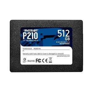 SSD Patriot Burst Elite , 512GB , Sata III , Leitura 530MB/s e Gravação 460MB/s