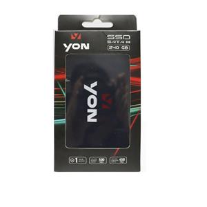 SSD YON S280 , 240GB , Sata III , Leitura 500MB/s e Gravação 450MB/s