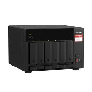Storage NAS QNAP TS-673A-8G , 64Gb , AMD Ryzen V1500B 2.2GHz , 8GB DDR4 , 6 Baias SATA , 2.5GbE