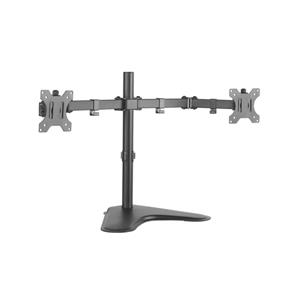 Suporte articulado de mesa ELG T1224N , para 2 monitores 17?–32? , 8 kg por braço , preto