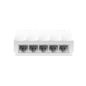 Switch Fast Ethernet 5 Portas TP-Link LS1005 , 10/100 Mbps , Plug and Play , Branco