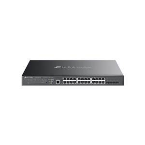 Switch TP-Link Omada SG3428XPP-M2 , 24 Portas 2.5G , 4 SFP+ 10G , PoE++ , L2+ Gerenciável , Preto