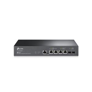 Switch TP-Link SX3206HPP , 4 portas 10G PoE++ , 2 portas SFP+ 10G , gerenciável , Preto
