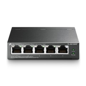 Switch TP-Link TL-SG1005P , 5 Portas Gigabit , 4 Portas PoE+ , 65W , Não Gerenciável