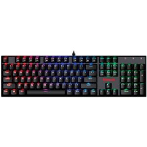 Teclado Mecânico Gamer Redragon Mitra , RGB , Switch Blue , ABNT2 , USB , Preto
