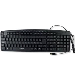 Teclado Valianty KM-204 Multimídia , ABNT2 , USB , Preto