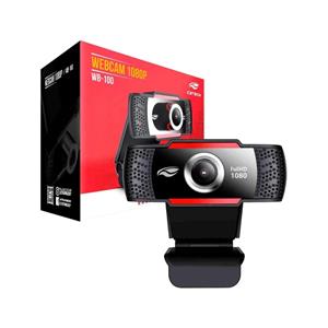 Webcam WB-100BK C3Tech 1080P , Full HD , USB2.0 , 2MP , 30 FPS 