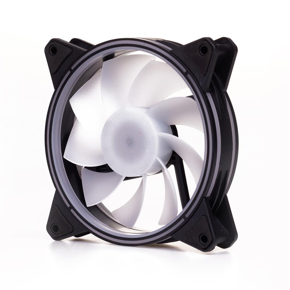 Kit 3x Fan Flash Liketec 120 mm, Ventoinhas para Gabinete, Preto, RGB