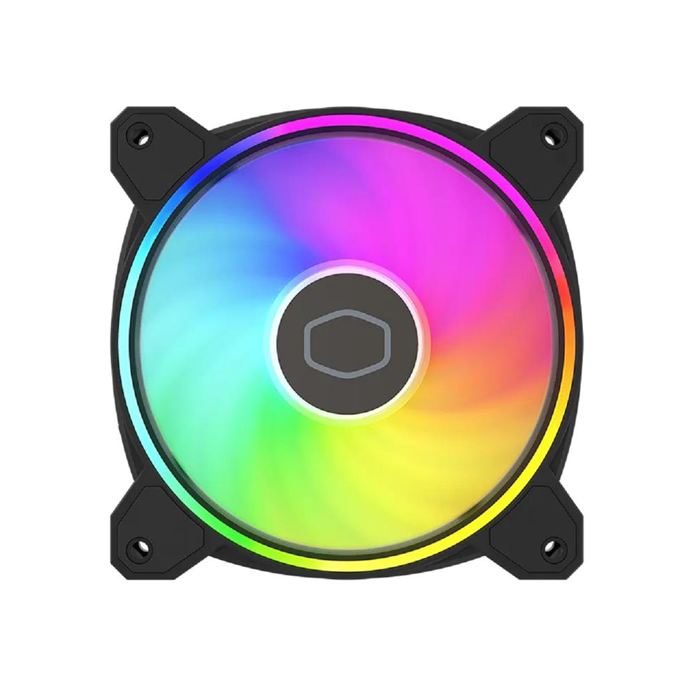 Cooler para Gabinete Cooler Master MasterFan MF120 Halo 2, 120mm, ARGB, Preto