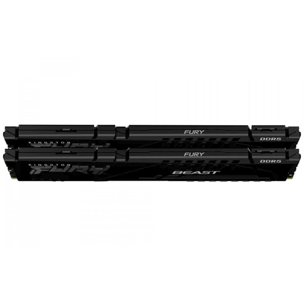 Memória DDR5 Kingston Fury Beast EXPO, 16GB (2x 8GB), 6000MHz, Preto
