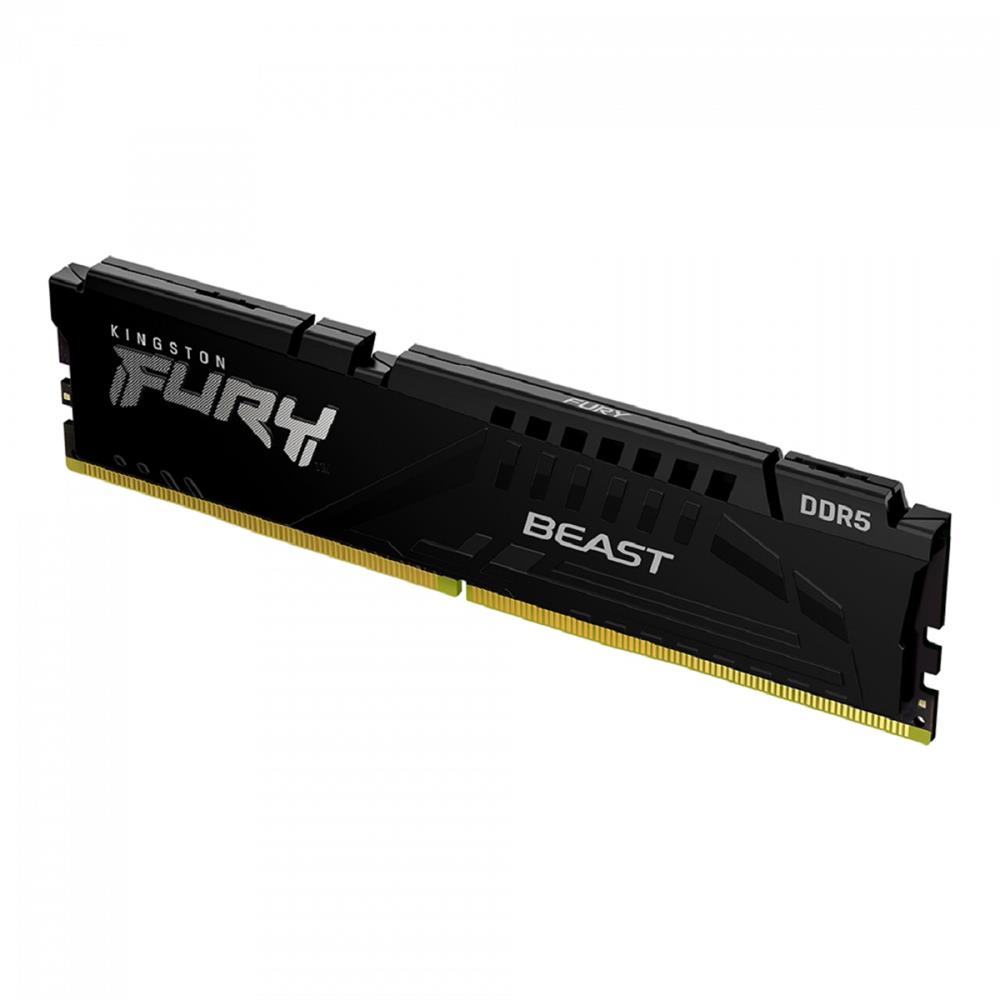 Memória DDR5 Kingston Fury Beast EXPO, 16GB (2x 8GB), 6000MHz, Preto
