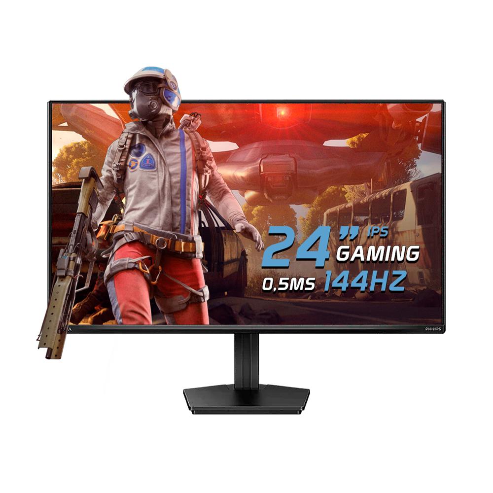 Monitor Gamer Philips Evnia 24M2N3200NF/57, LED 24", IPS, 144 Hz, 0,5 ms, HDMI e DisplayPort
