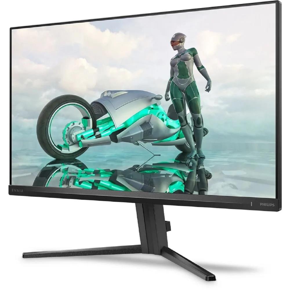 Monitor Gamer Philips Evnia 27", 180Hz, 0.5ms, IPS, Widescreen, Full HD, HDMI, Displayport, HDR10, Preto
