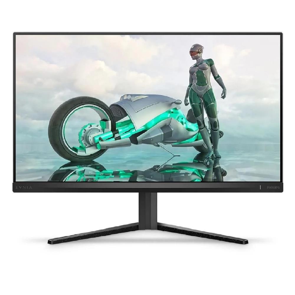 Monitor Gamer Philips Evnia 27", 180Hz, 0.5ms, IPS, Widescreen, Full HD, HDMI, Displayport, HDR10, Preto