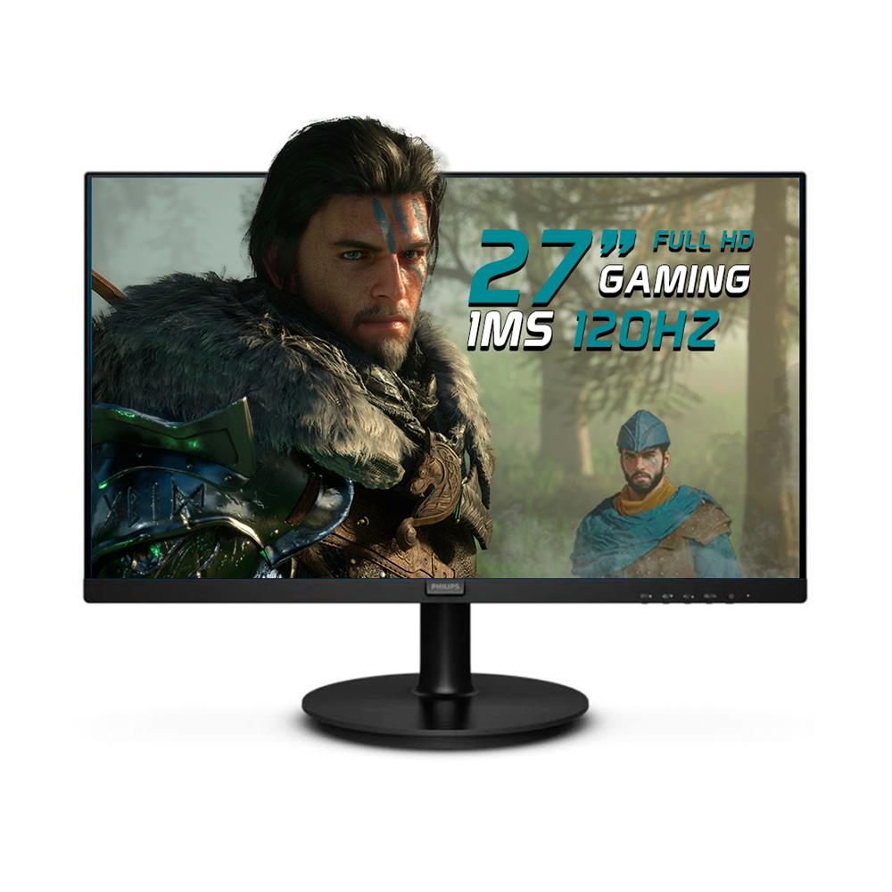 Monitor Phillps 27" 271V8LAB3 FHD 120Hz, 1MS, Preto