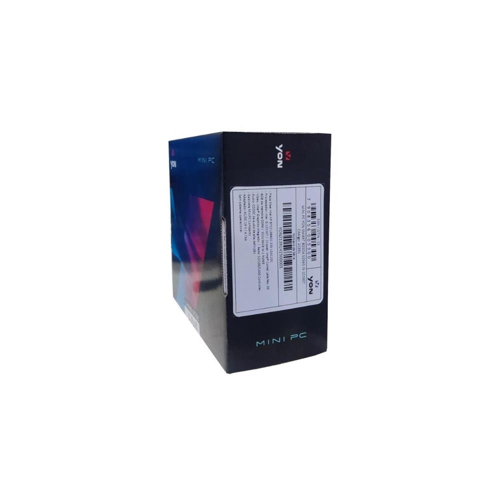 Mini PC Yon, Intel Core i5-10400T, 8GB DDR4, SSD 256GB, Fonte HP 90W
