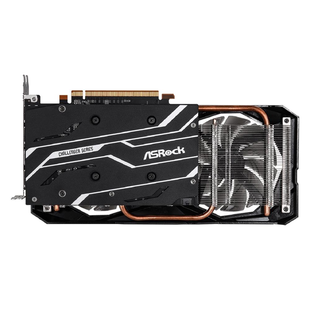 Placa de Vídeo ASRock Radeon RX 6600 Challenger D, 8GB, GDDR6, 128-Bit, Preto
