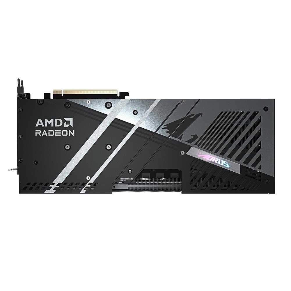 Placa de Vídeo Gigabyte Aorus Radeon RX 9070 XT Elite, 16GB, 256 Bits, GDDR6, DLSS, Ray Tracing, Preto